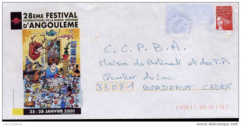 "cartoons Festival ""PAP"" Stationery France  78" - Comics