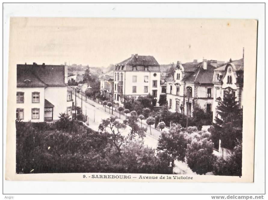 CPA---   57---Sarrebourg -----AVENUE De La VICTOIRE - Sarrebourg