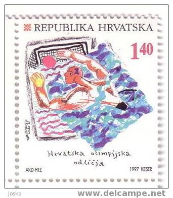 WATER POLO - Olympic Games Atlanta 1996. ( Croatian MNH** ) Jeux Olympiques Juegos Olimpicos Olympische Spiele Olympiadi - Wasserball