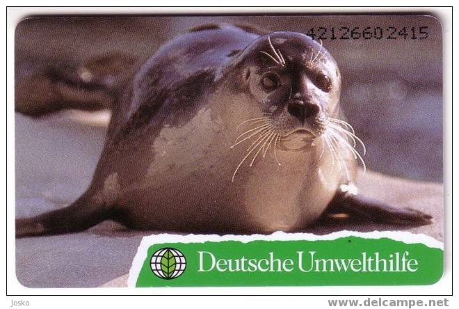 SEAL - PHOQUE ( Deutsche Umwelthilfe ) - Seehund – Robbe - Foca - Seals - Polar - Polaire - Antartic - Arctic - O-Series: Kundenserie Vom Sammlerservice Ausgeschlossen