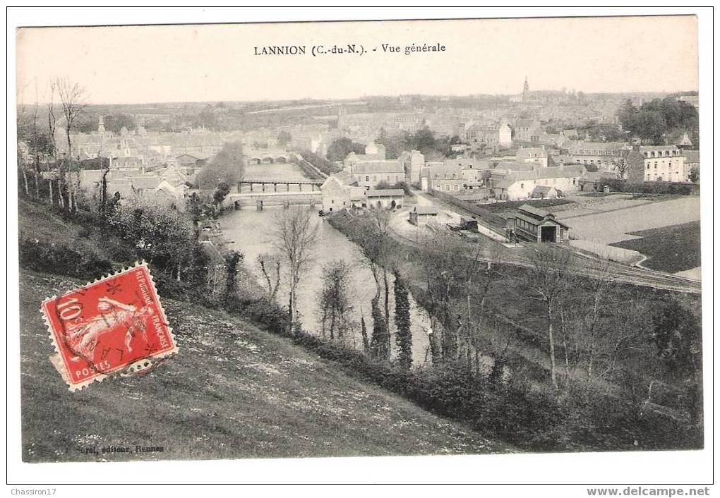 22 - LANNION - Vue Générale - Lannion