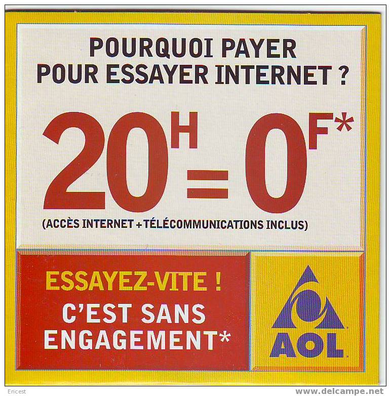 KIT INTERNET AOL 20H = 0F - Kits De Connexion Internet