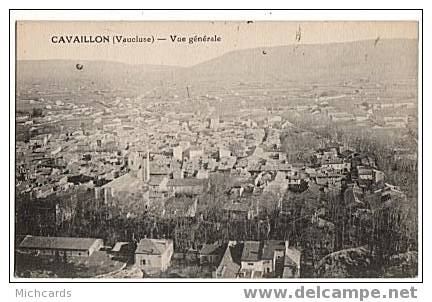 CPA 84 CAVAILLON - Vue Generale (1) - Cavaillon