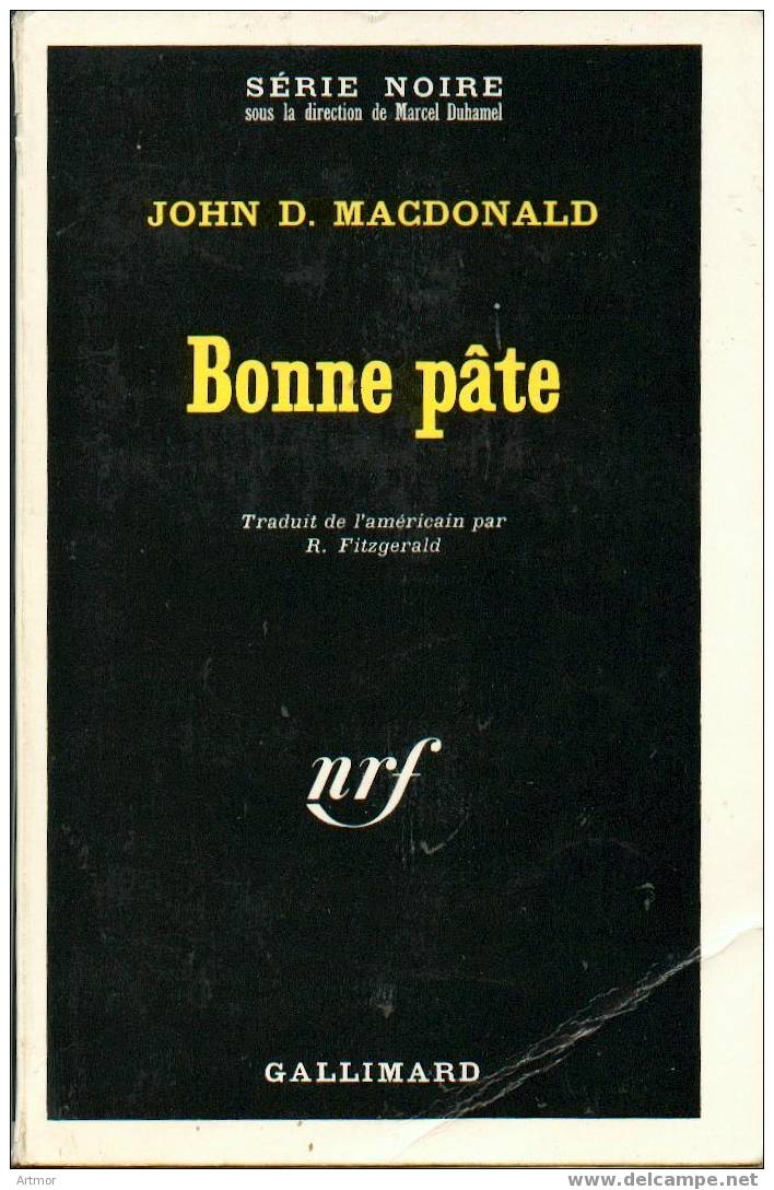 SERIE NOIRE  N° 1352 - EO 1970 - J.D  MACDONALD - BONNE PÂTE - Série Noire