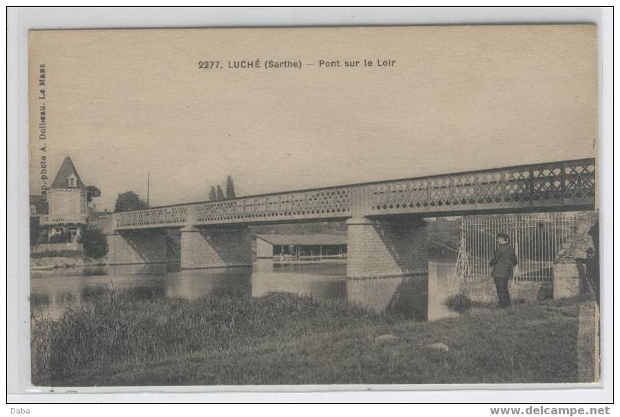 LUCHE.  PONT SUR LE LOIR - Luche Pringe