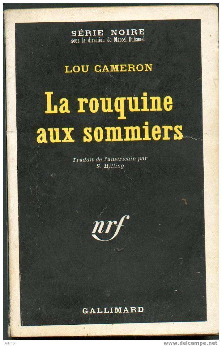N° 1307 - EO 1969 - L  CAMERON - LA ROUQUINE AUX SOMMIERS - Série Noire