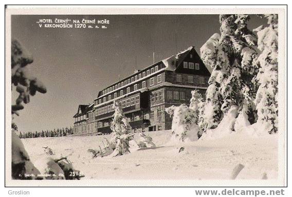 TCHEQUIE HOTEL CERNY CP PHOTO KRKONOSICH - Tchéquie