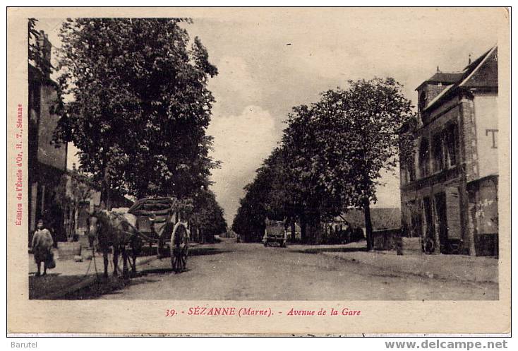 SEZANNE - Avenue De La Gare - Sezanne