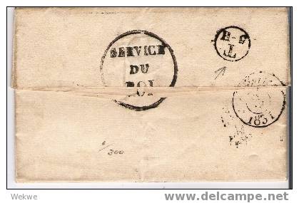Fp014 /  FRANKREICH - Service Du Roy 1831 - 1801-1848: Précurseurs XIX