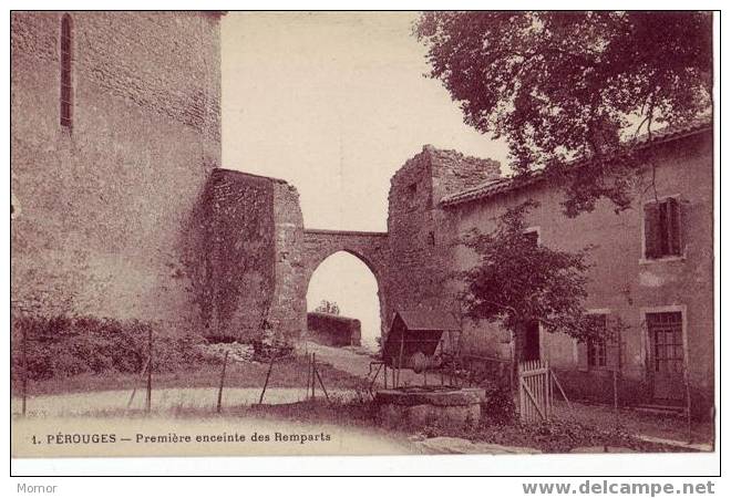 PEROUGES Première Enceinte Des Remparts - Pérouges