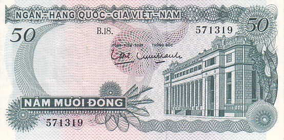 VIET NAM Sud  50 Dong Non Daté (1969)  Pick 25a  *****BILLET  NEUF***** - Viêt-Nam