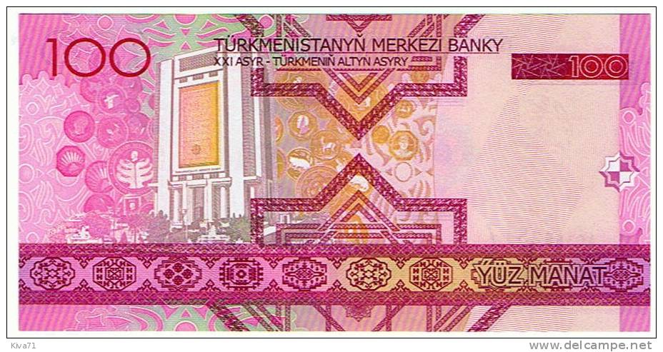 ***nouveau*** 100 Manat  "TÜRKMENISTAN" 2005  UNC  Ro 72 - Turkmenistán