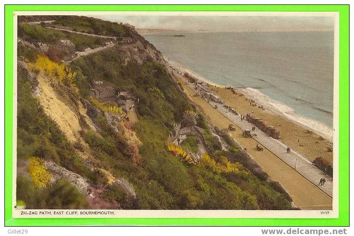 BOURNEMOUTH, UK - ZIG-ZAG PATH,EAST CLIFF - ANIMATED - WADE´S PHOTOGRAPHS - - Bournemouth (depuis 1972)