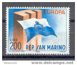 San Marino - Serie Completa Nuova: Europa - 1963