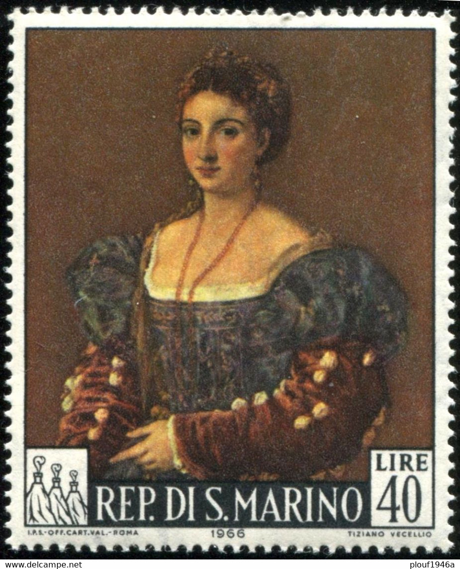 Pays : 421 (Saint-Marin)  Yvert Et Tellier N° :  674 (*) - Unused Stamps
