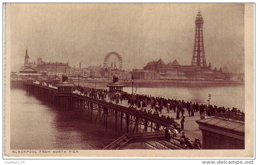 Blacpool From North Pier / 1920-1930 ? - Sonstige & Ohne Zuordnung