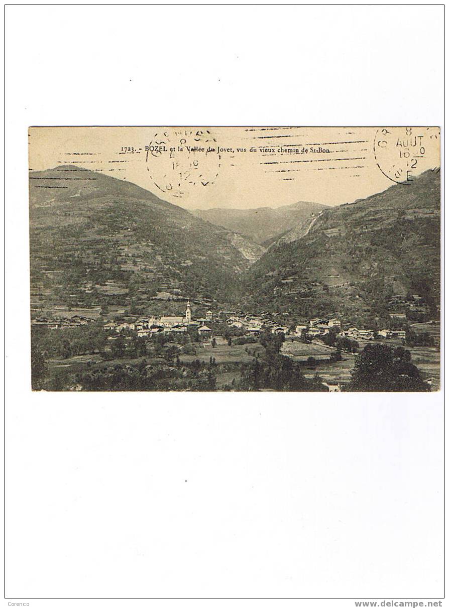 73  BOZEL  Vallée Du Jovet Circulée  1912 - Bozel