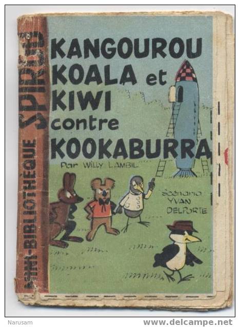 SPIROU / Mini BD N° 40 - KANGOUROU KOALA & KIWI CONTRE KOOKABURRA (Willy LAMBIL & Yvan DELPORTE) - Spirou Magazine