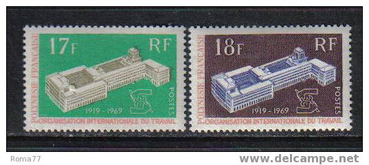 CI1393 - POLINESIA , O.I.L.   N. 70/71  *** - Unused Stamps