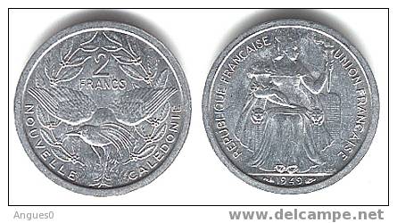 2 Francs 1949 - Nieuw-Caledonië