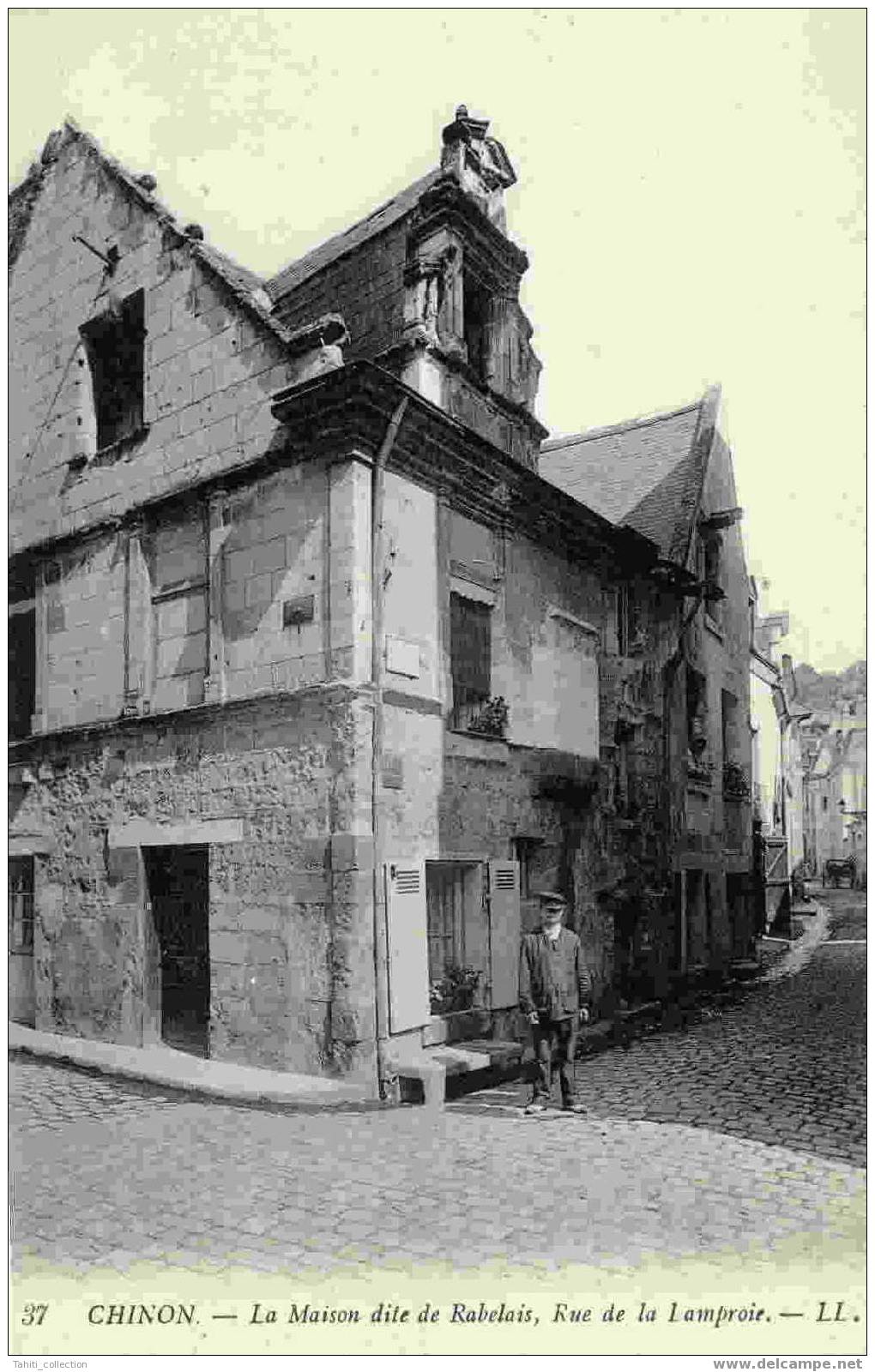 CHINON - La Maison Dite De Rabelais,Rue De La Lamproie - Chateau Chinon