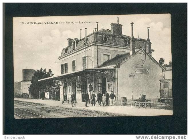 Aixe Sur Vienne - La Gare ( Intérieur , Animée N°13) - Aixe Sur Vienne