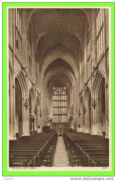 BATH, UK - THE NAVE BATH ABBEY - - Bath