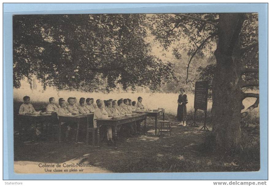 KEMPEN OPENLUCHTKLASSEN COLONIE DE CORTIL NOIRMONT UNE CLASSE EN 1926 EN PLEIN AIR - Sonstige & Ohne Zuordnung