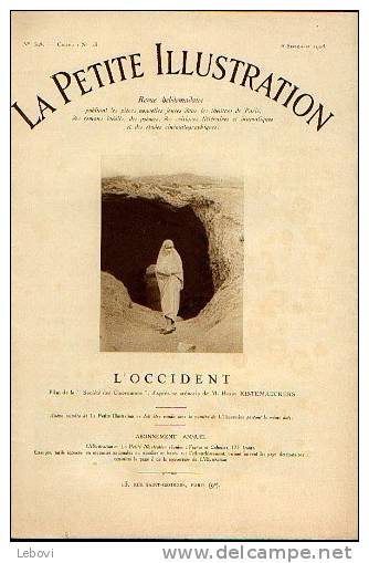 "La Petite Illustration N° 15 Du 08/09/1928 - (film : L´Occident)" - Magazines