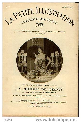 "La Petite Illustration N° 5 Du 20/02/19267 - (film "La Chaussée Des Géants")" - Magazines