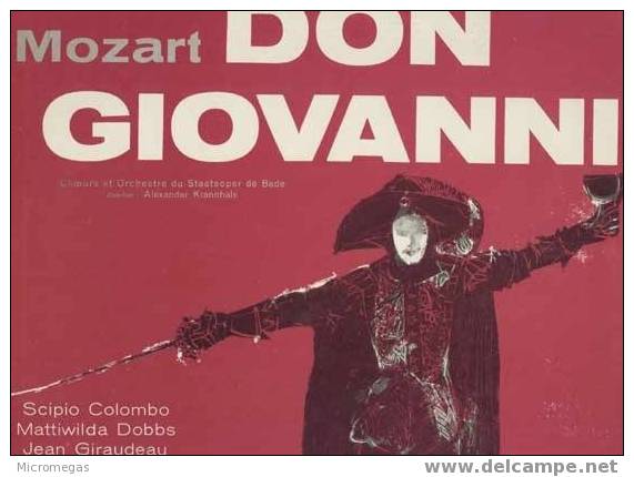 Mozart : Don Giovanni, Krannhals - Opera / Operette