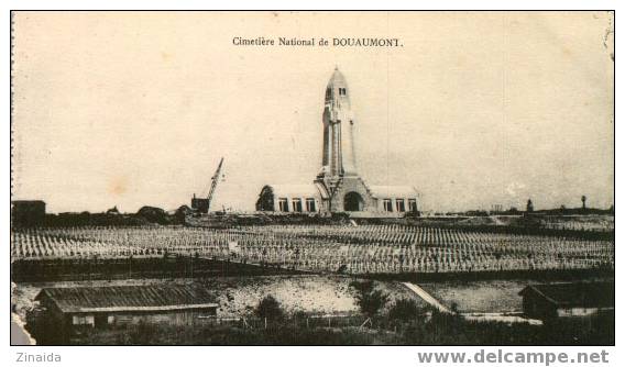 CPA DE DOUAUMONT - CIMETIERE NATIONAL - Douaumont