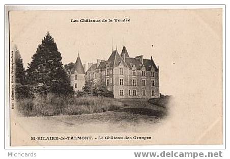 CPA 85 ST HILAIRE DE TALMONT - Le Chateau Des Granges - Talmont Saint Hilaire