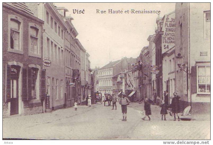 VISE = Rue Haute Et Renaissance  (ss Date) (edit. Dumont) Vierge - Visé