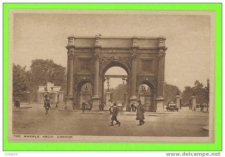 LONDON, UK - THE MARBLE ARCH - ANIMATED IN CLOSE UP - H. HESKETT - - Londres – Suburbios