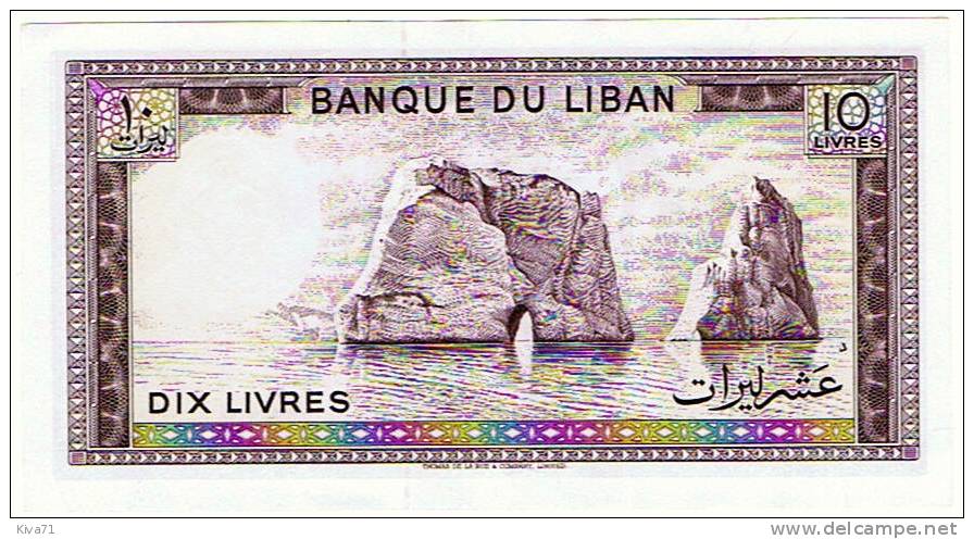 10 Livres   "LIBAN"     P63    UNC   Bc 63 - Líbano