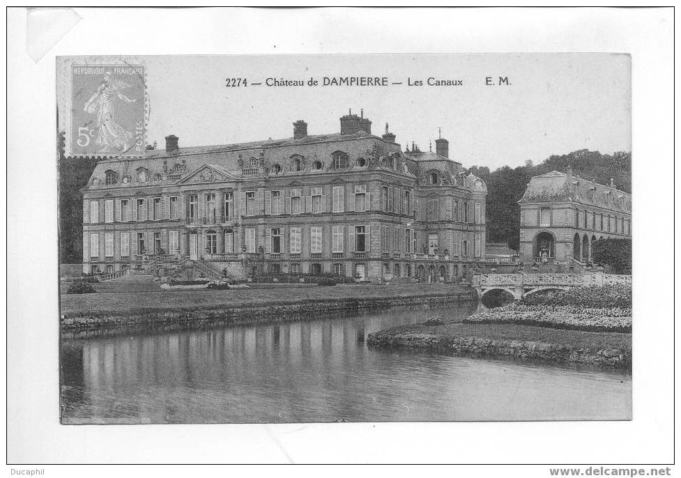 CHATEAU DE DAMPIERRE LES CANAUX - Dampierre En Yvelines