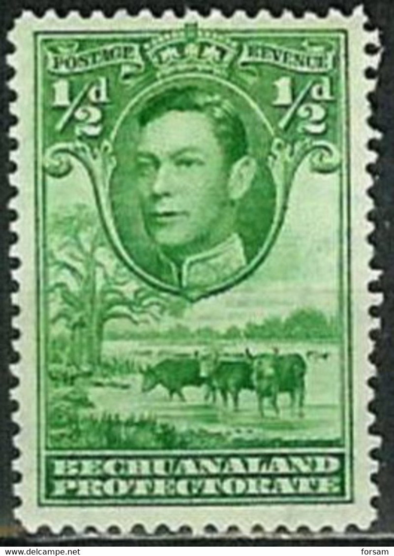 BECHUANALAND..1938..Michel # 101b...MLH. - 1885-1964 Bechuanaland Protectorate