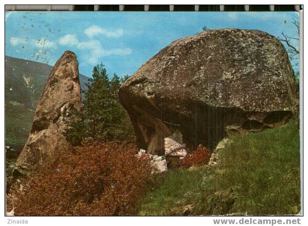 CARTE POSTALE DE ANNOT - ALPES DE HAUTE PROVENCE - LES GRES D´ANNOT - Dolmen & Menhirs