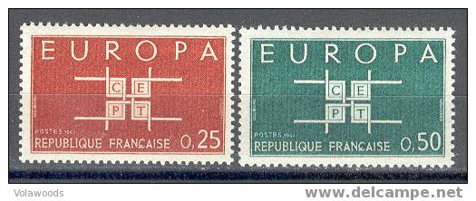 Francia - Serie Completa Nuova: Europa CEPT - 1963