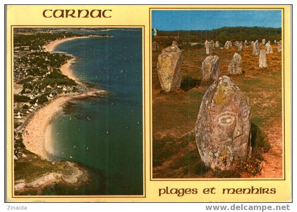 CARTE POSTALE CARNAC - BRETAGNE - Dolmen & Menhirs