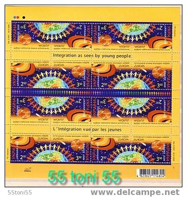 UKRAINE 2006  Europe- Integration. Sheet - MNH ( 8 Set) - 2006