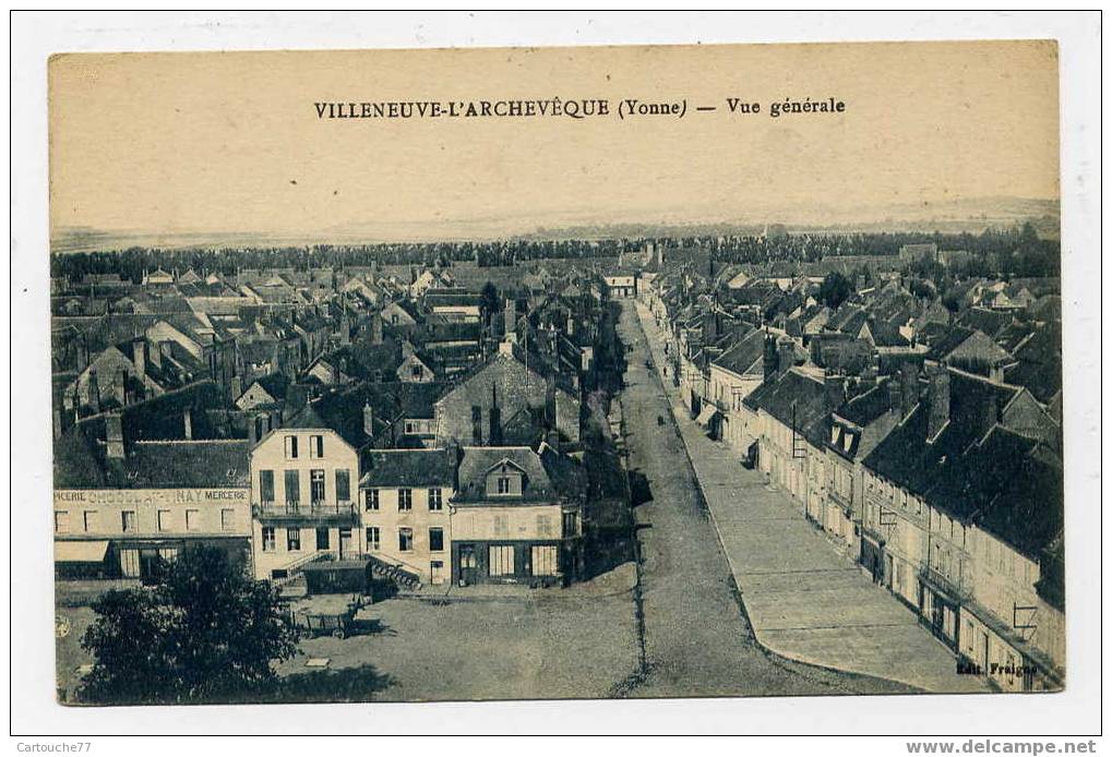 K1 - VILLENEUVE-L'ARCHEVÊQUE - Vue Générale - Villeneuve-l'Archevêque