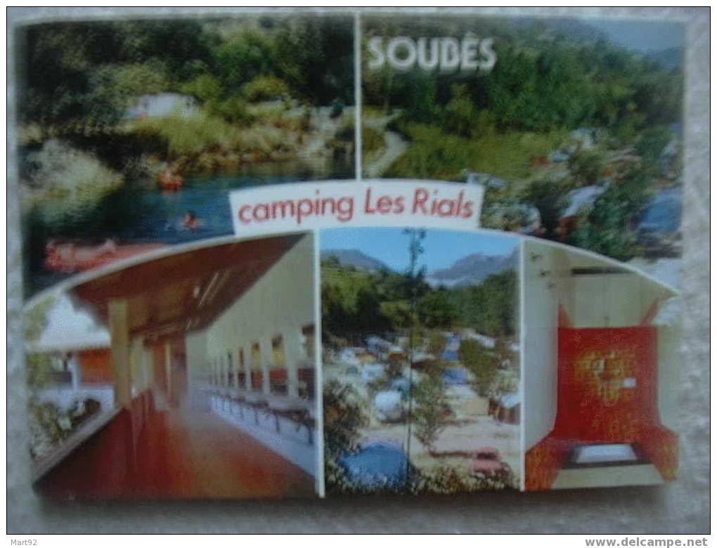 34 LODEVE SOUBES CAMPING LES RIALS - Lodeve