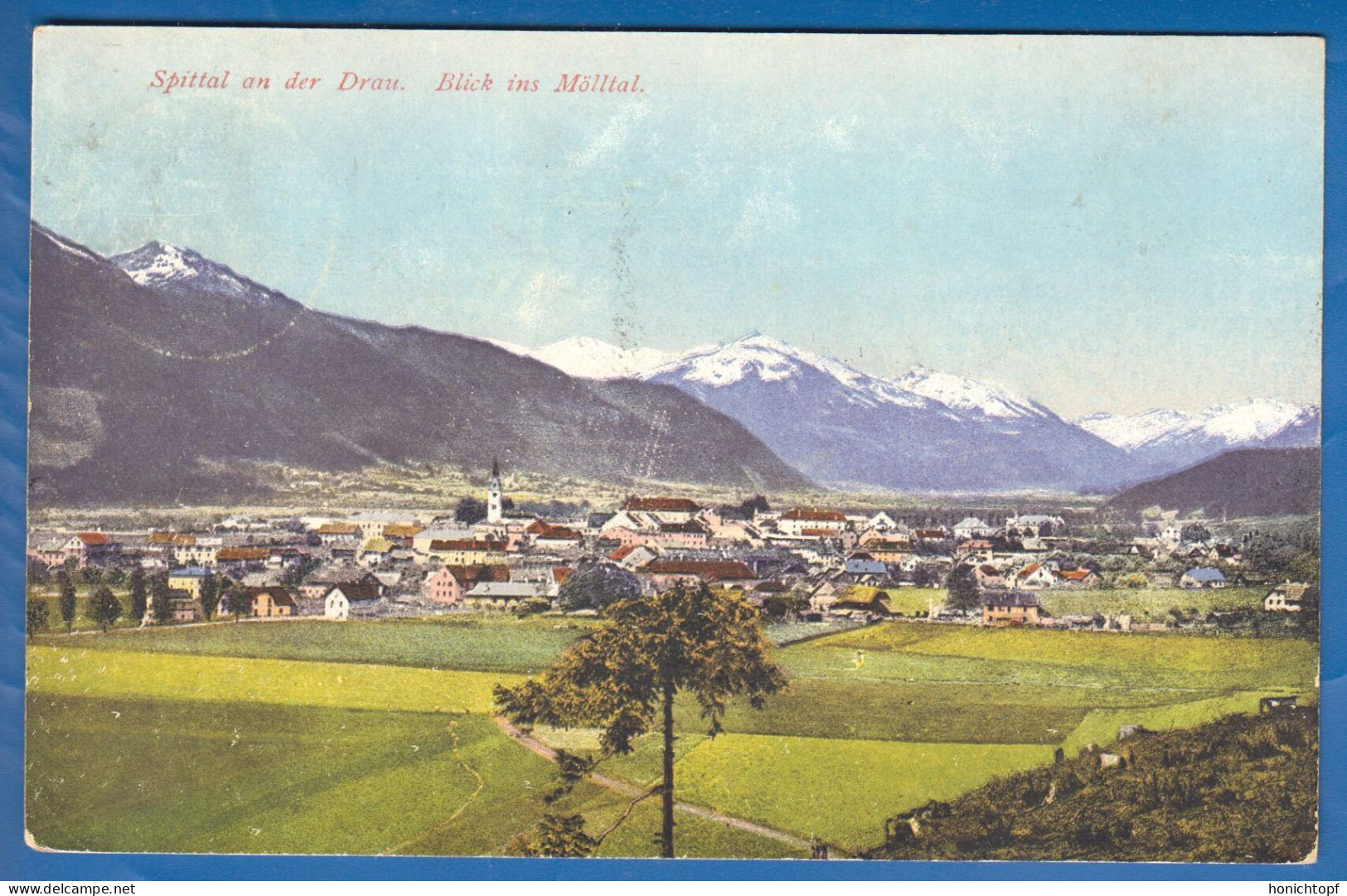 Österreich; Spittal An Der Drau; Blick Ins Mölltal; 1943 - Spittal An Der Drau