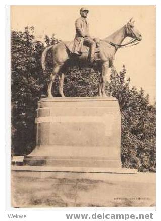 Fs237 / FRANKREICH -  Mont Cassel – Foch Denkmal Auf Bildpostkarte  – Frankiert Mit Gambetta-Marke  (Politiker) - 1938 - 1921-1960: Moderne