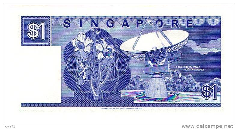 1 Dollar "SINGAPOUR"  1987  P18   UNC   Ro 52 - Singapour