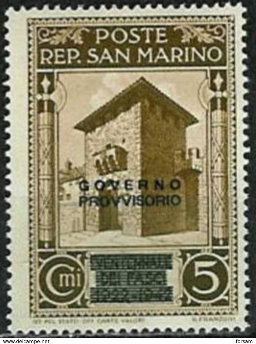 SAN MARINO..1943..Michel # 292...MLH. - Unused Stamps
