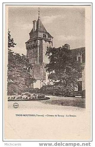 CPA 86 TROIS MOUTIERS - Chateau De Ternay - Le Donjon - Les Trois Moutiers