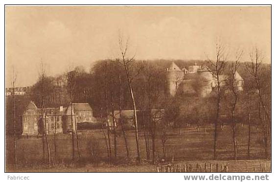 Gaasbeek - Château - Vue D'ensemble Prise De La Route De Lennick-St-Quentin. - La Maison Du Bailli. - Lennik